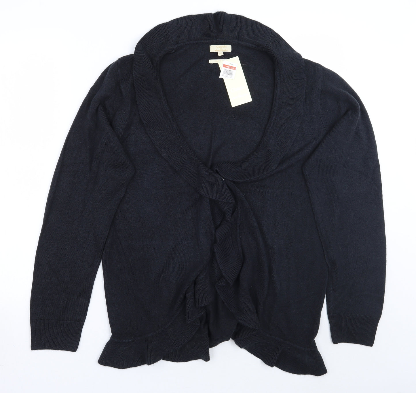 Sarah Hamilton Womens Blue   Cardigan Jumper Size 2XL