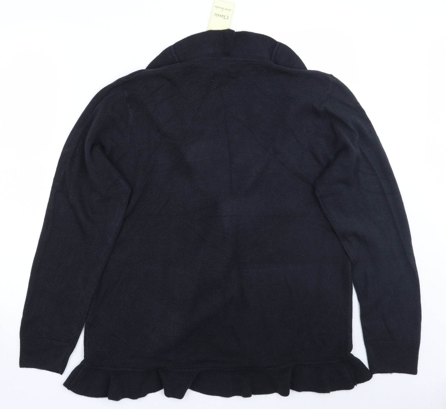 Sarah Hamilton Womens Blue   Cardigan Jumper Size 2XL