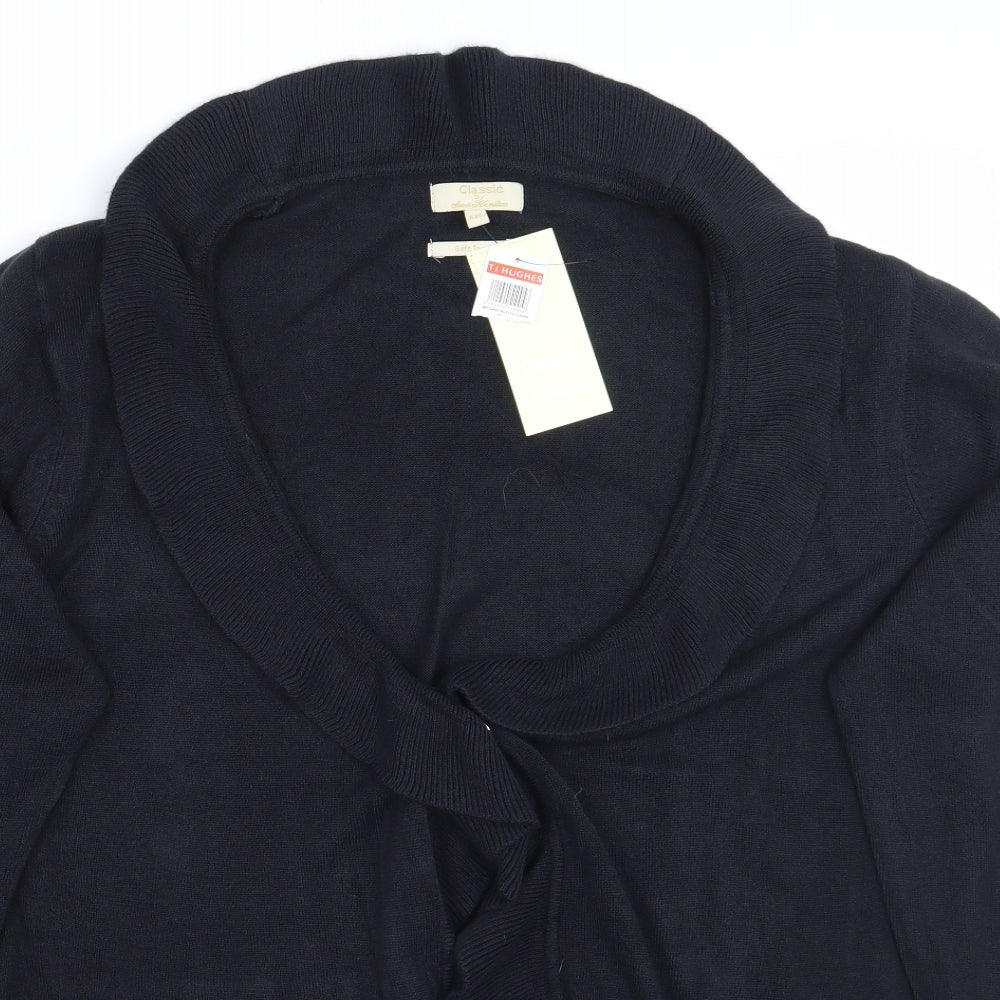 Sarah Hamilton Womens Blue   Cardigan Jumper Size 2XL