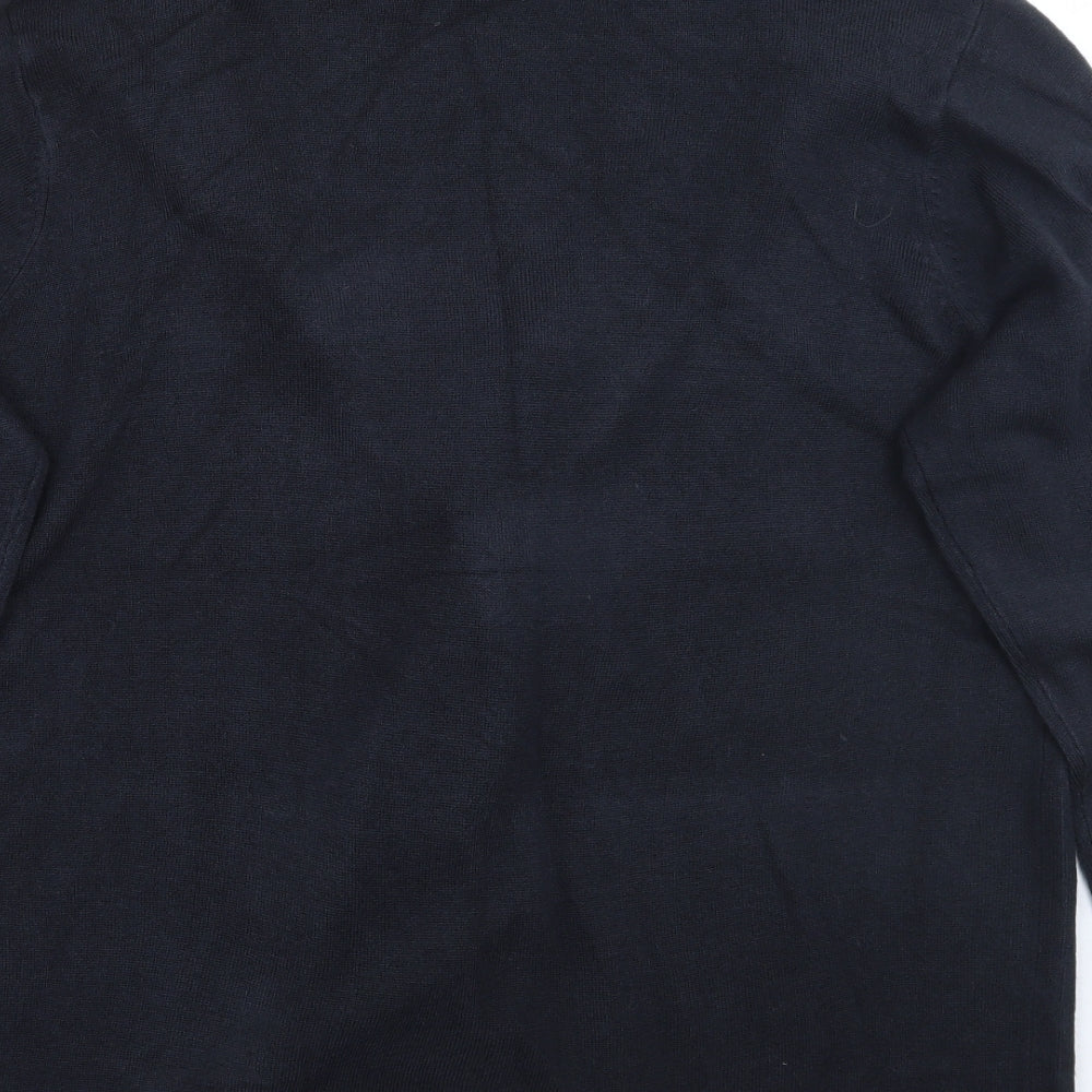 Sarah Hamilton Womens Blue   Cardigan Jumper Size 2XL