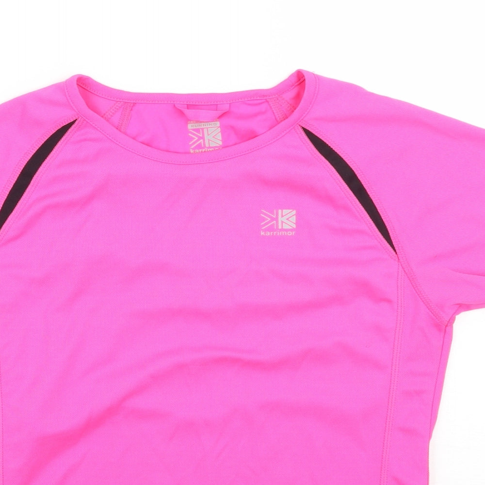 Karrimor Womens Pink   Basic T-Shirt Size 8