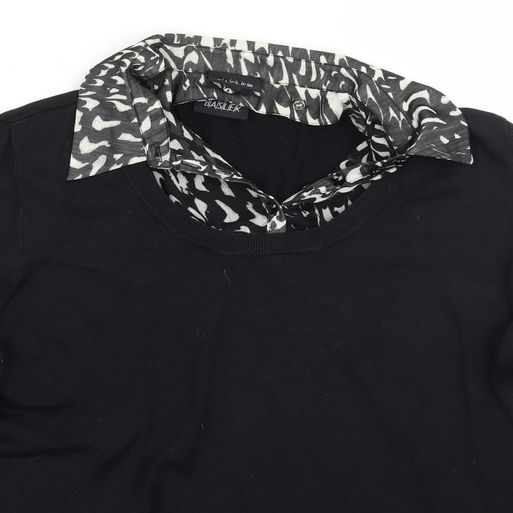 Bashler Womens Black   Pullover Jumper Size 20  - Detachable collar