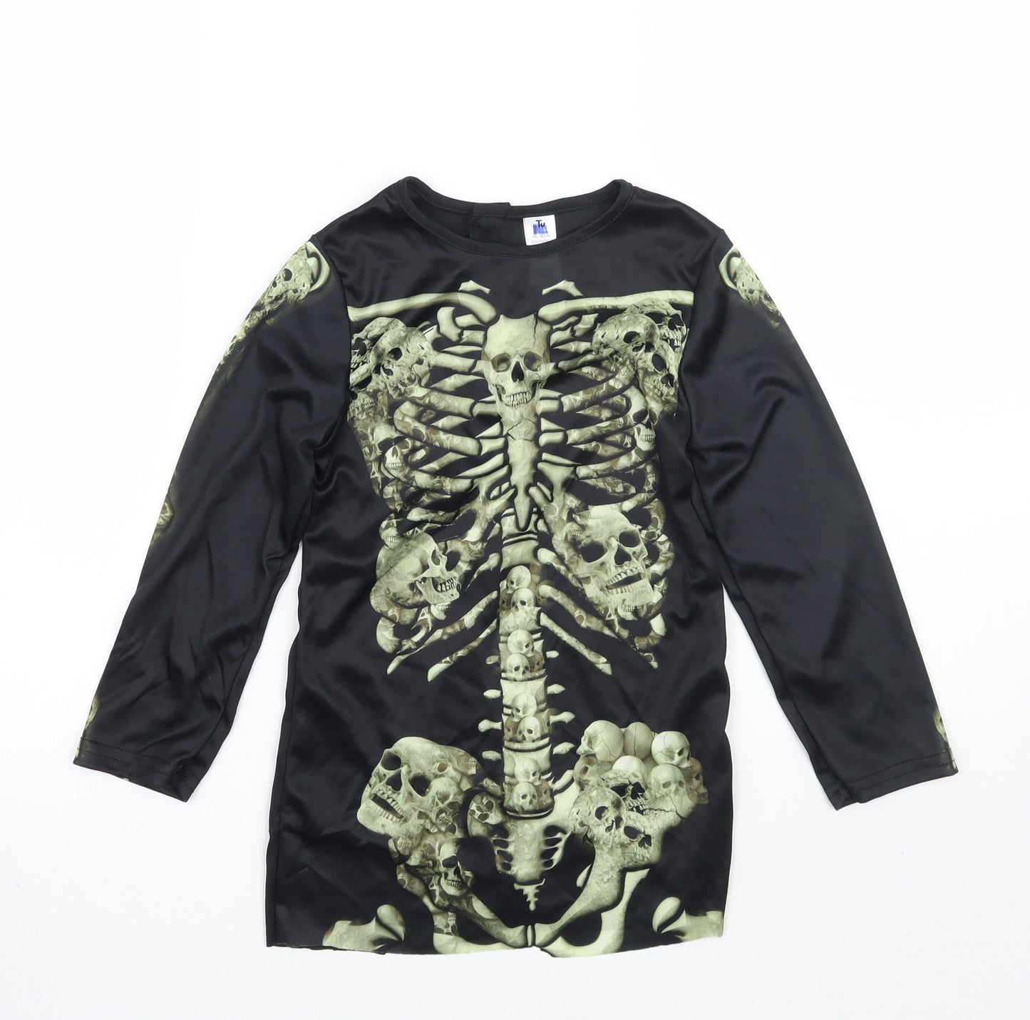 TU Girls Black   Basic T-Shirt Size 5-6 Years