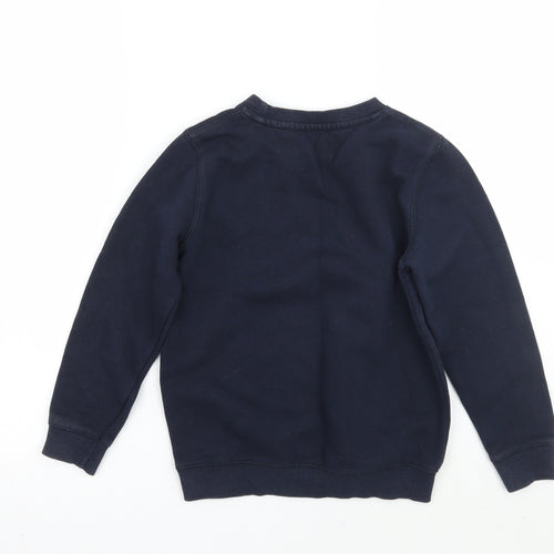 Lilly and dan Girls Blue   Pullover Jumper Size 7-8 Years