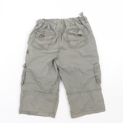 Pumpkin Patch Boys Green   Cargo Trousers Size 12-18 Months
