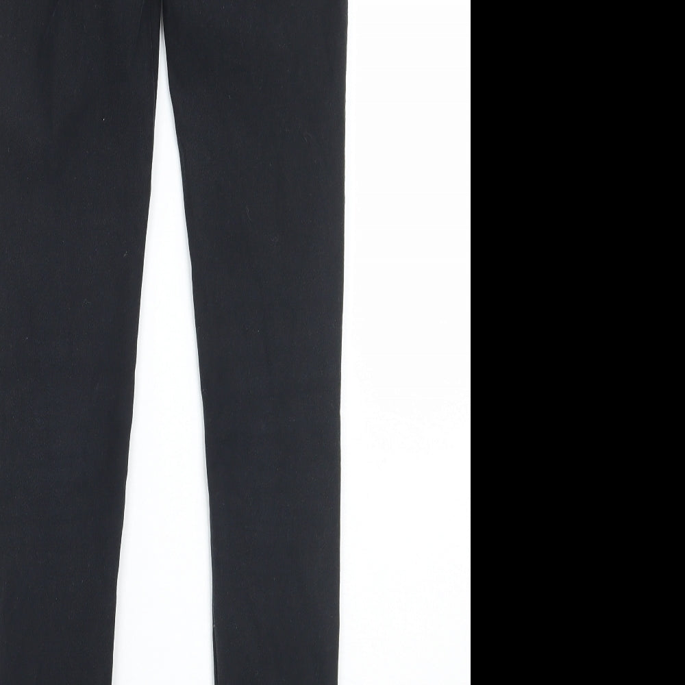 H&M Girls Black   Jegging Trousers Size 13 Years