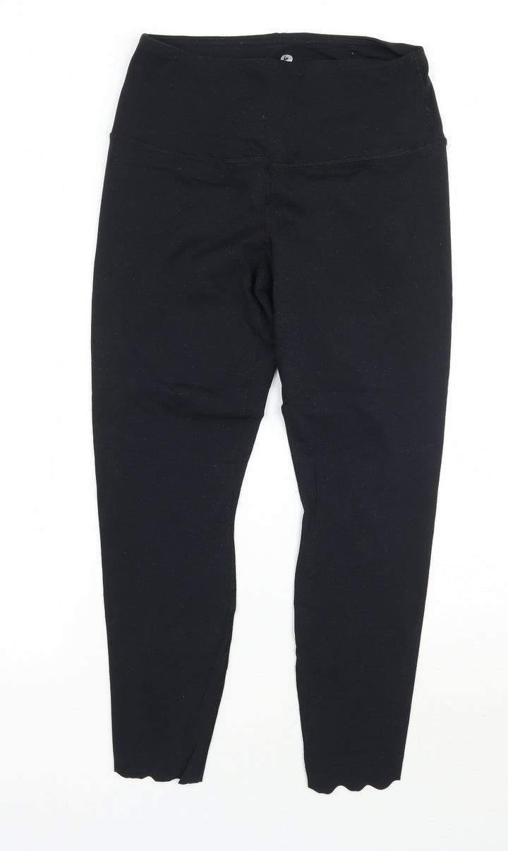 Reflex Womens Black Jegging Leggings Size M L24 in