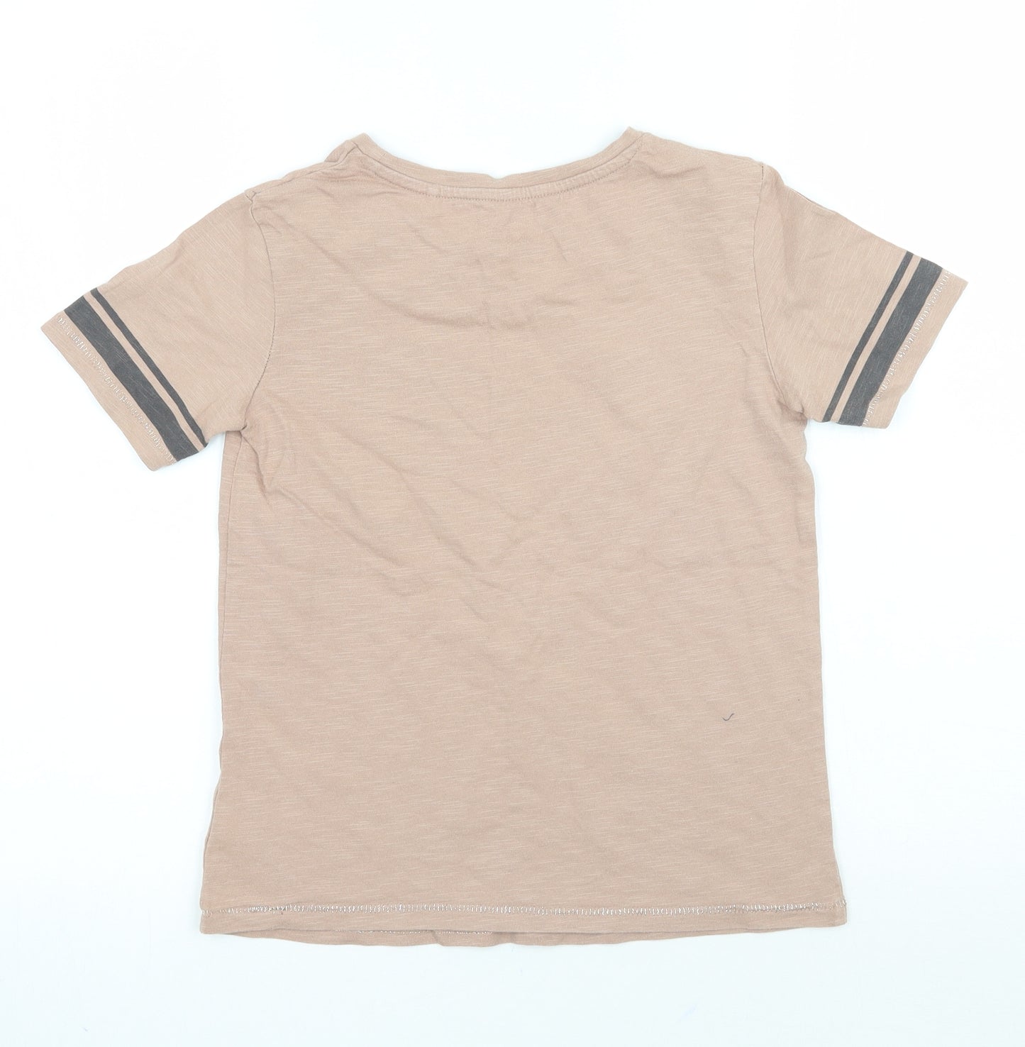 NEXT Girls Brown   Basic T-Shirt Size 8 Years