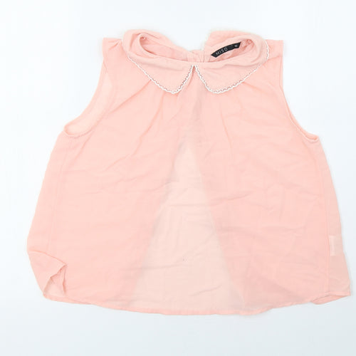 Miso Womens Pink   Basic Tank Size 10