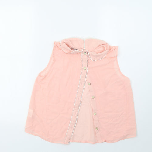 Miso Womens Pink   Basic Tank Size 10