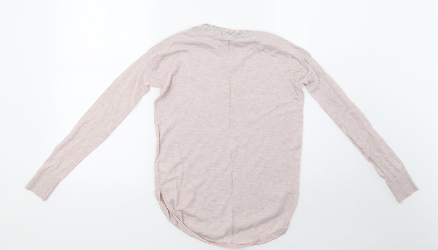 NEXT Womens Purple   Pullover Sweatshirt Size 8