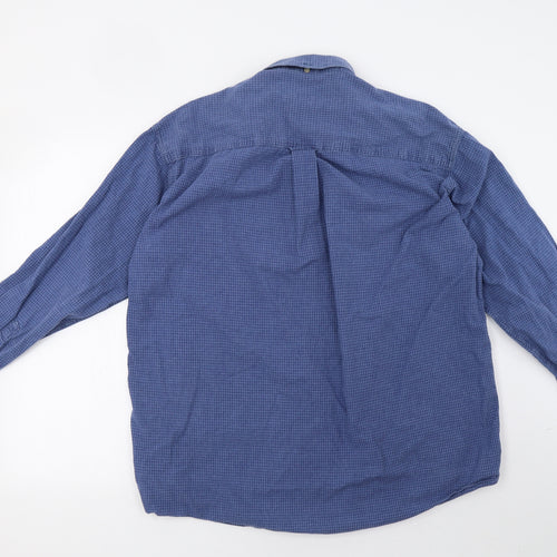 sport reed Mens Blue    Button-Up Size L
