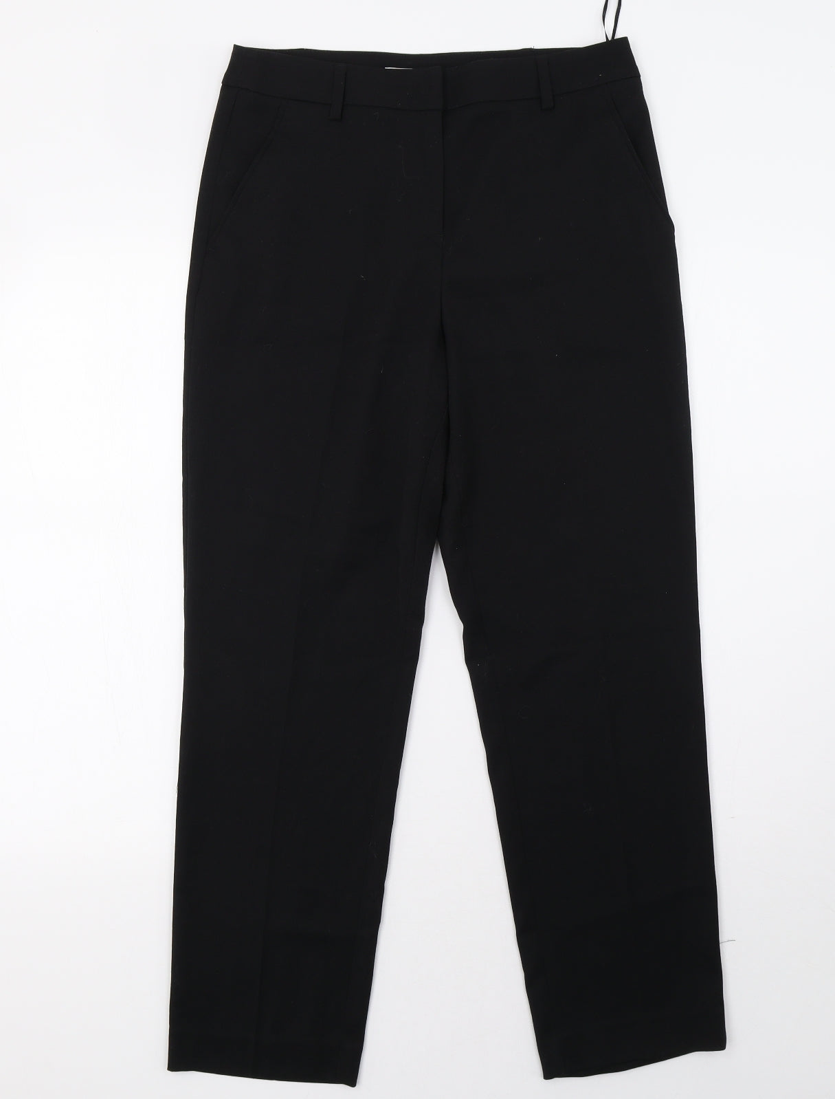 Sainsburys Womens Black   Trousers  Size 10 L30 in