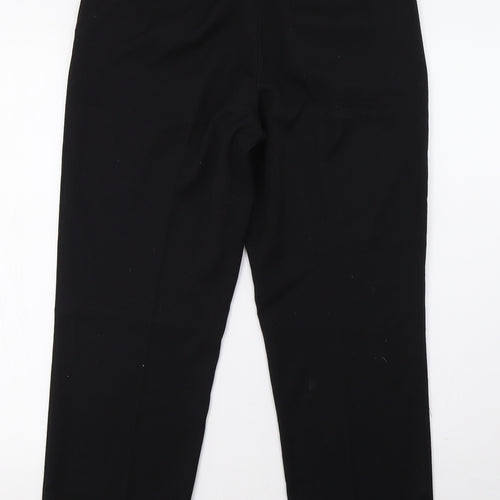Sainsburys Womens Black   Trousers  Size 10 L30 in