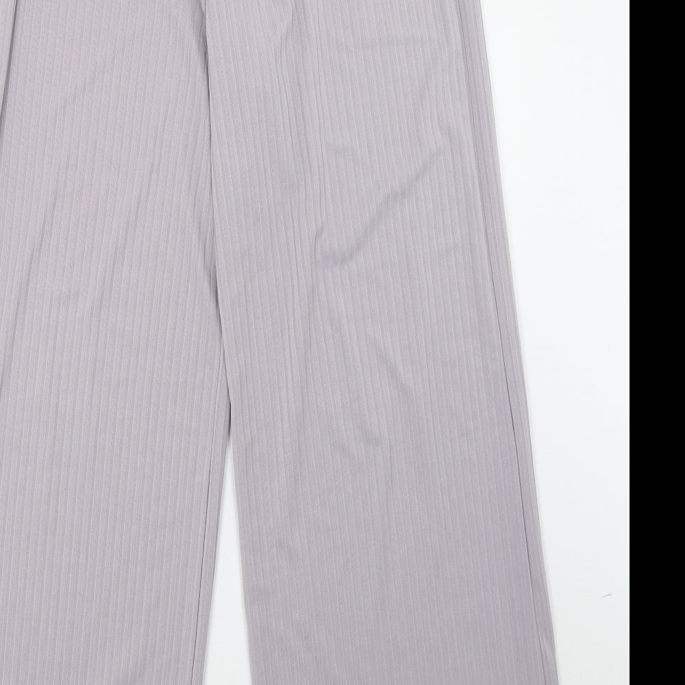 Preworn Womens Purple   Windbreaker Trousers Size 8 L32 in
