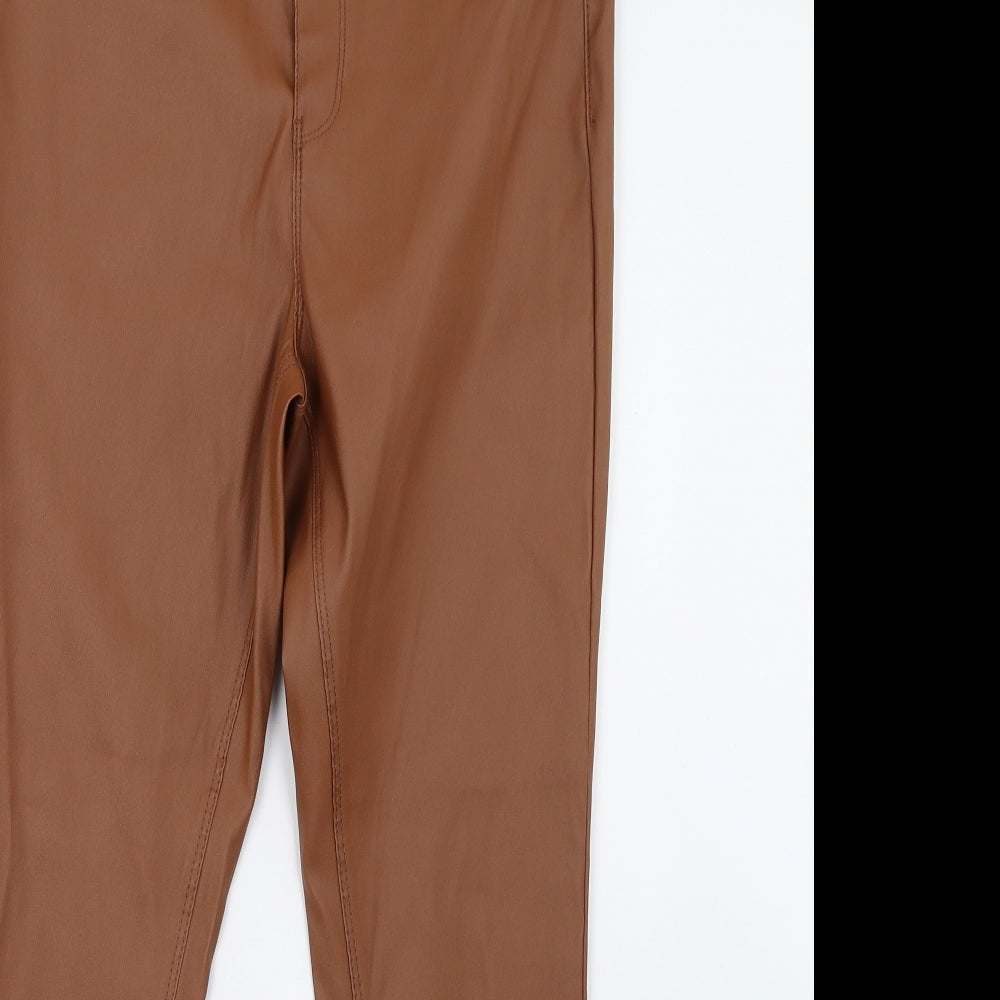 Primark Womens Brown   Skinny Jeans Size 12 L31 in