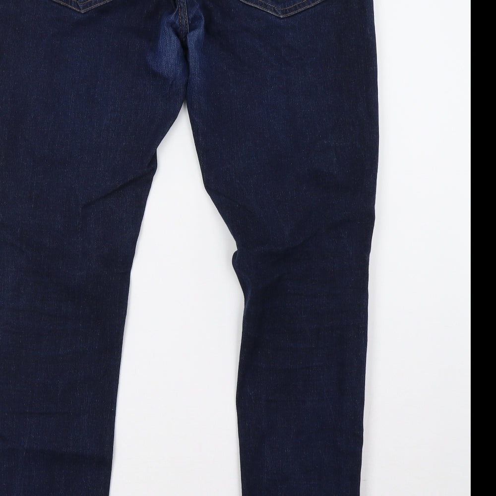 Matalan Mens Blue  Denim Straight Jeans Size 34 L31 in