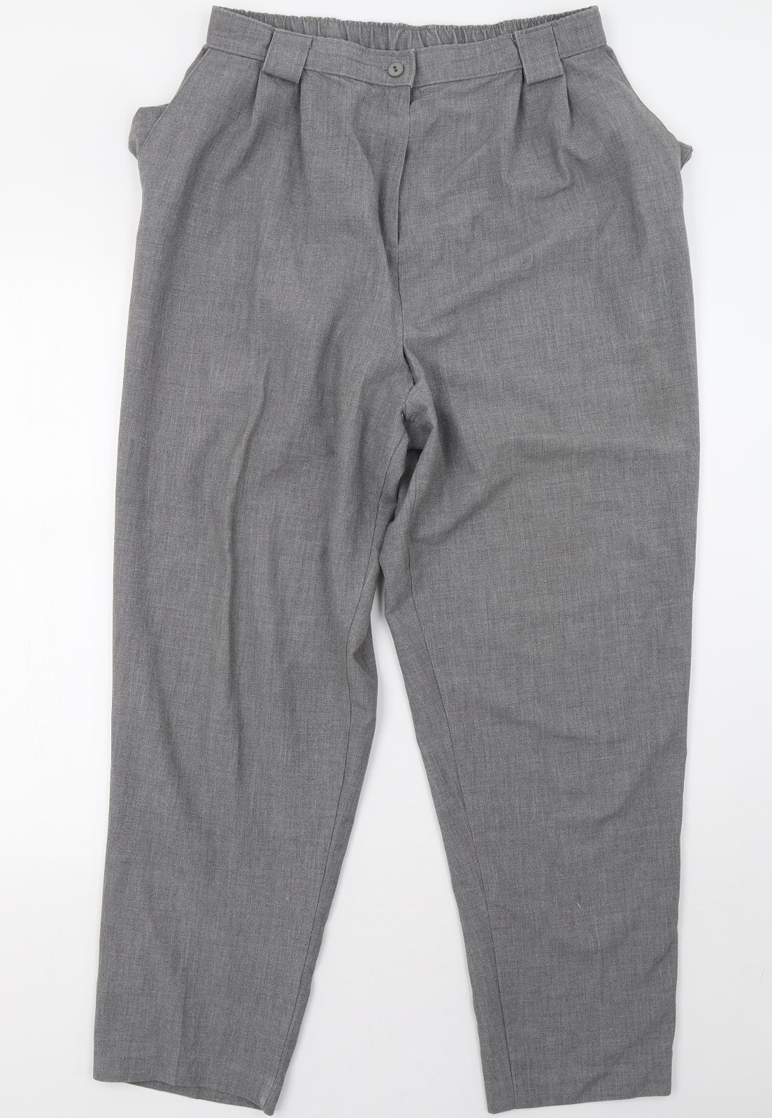 Kaleidoscope Womens Grey   Trousers  Size 20 L32 in