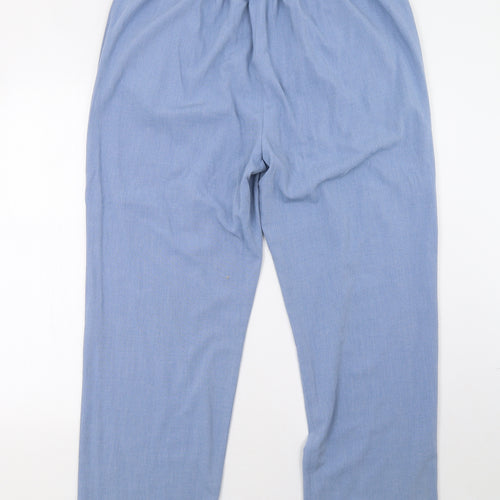 Bonmarché Womens Blue   Trousers  Size 18 L30 in