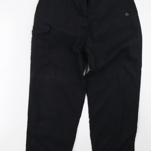 Craghoppers Womens Black   Trousers  Size 14 L30 in