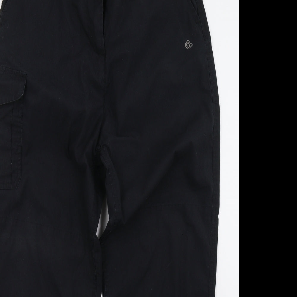 Craghoppers Womens Black   Trousers  Size 14 L30 in