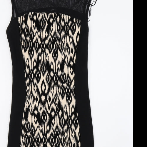 Roman Womens Black   Bodycon  Size 10