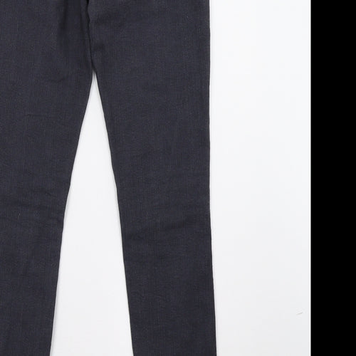 FOREVER 21 Womens Grey  Denim Straight Jeans Size 8 L28 in
