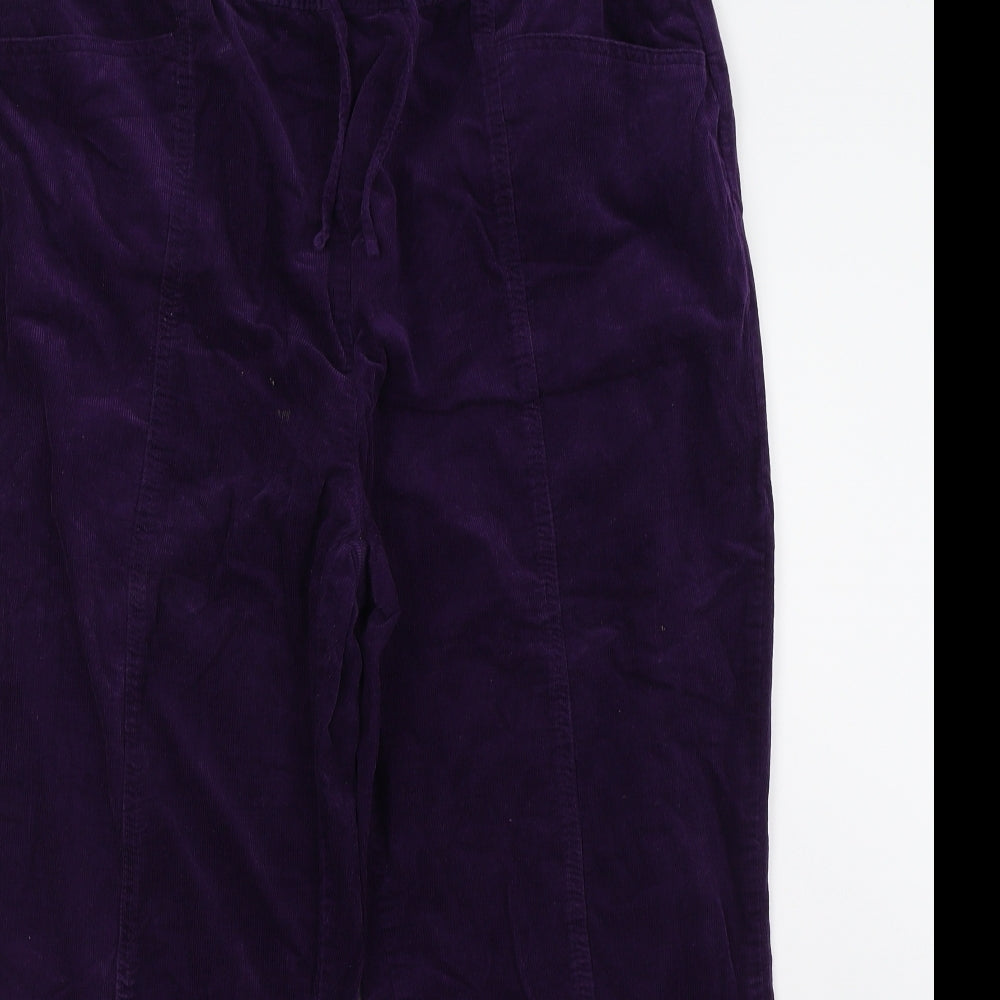 EWM Womens Purple   Trousers  Size 18 L29 in