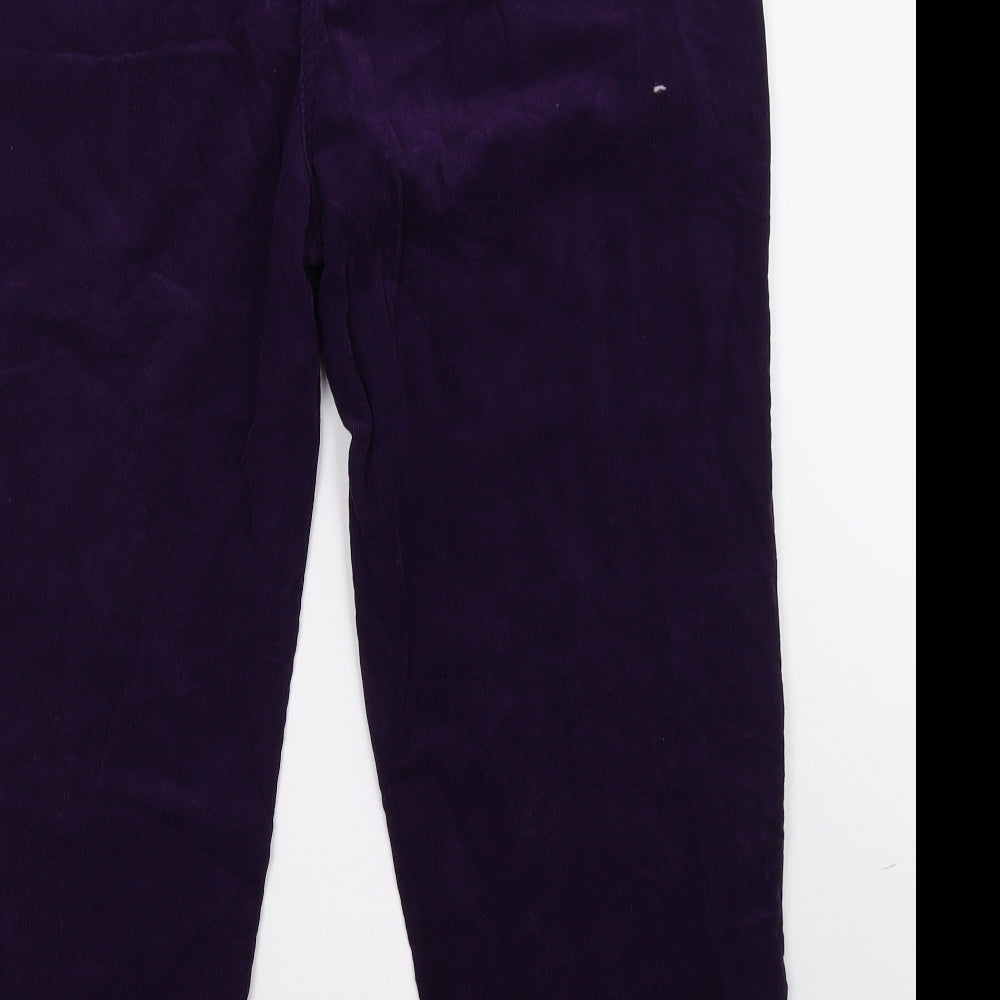 EWM Womens Purple   Trousers  Size 18 L29 in