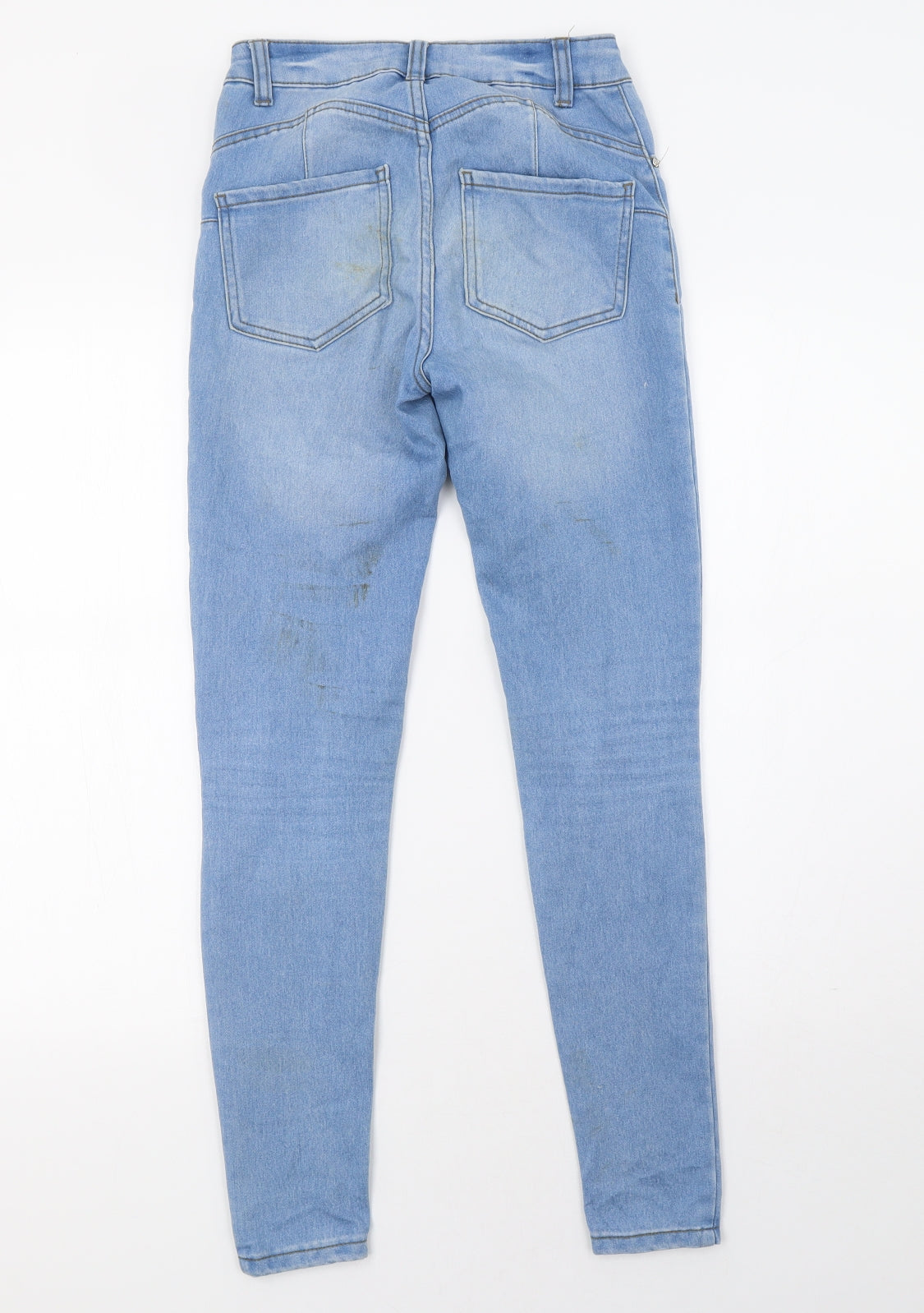 Primark Womens Blue  Denim Skinny Jeans Size 6 L29 in