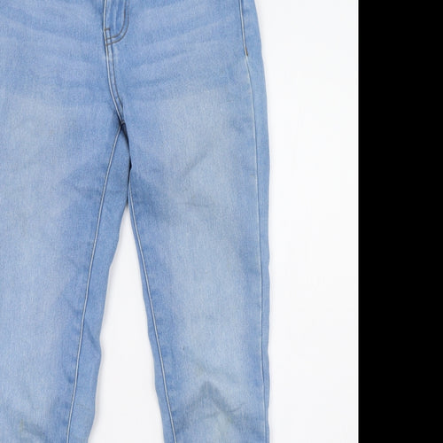 Primark Womens Blue  Denim Skinny Jeans Size 6 L29 in