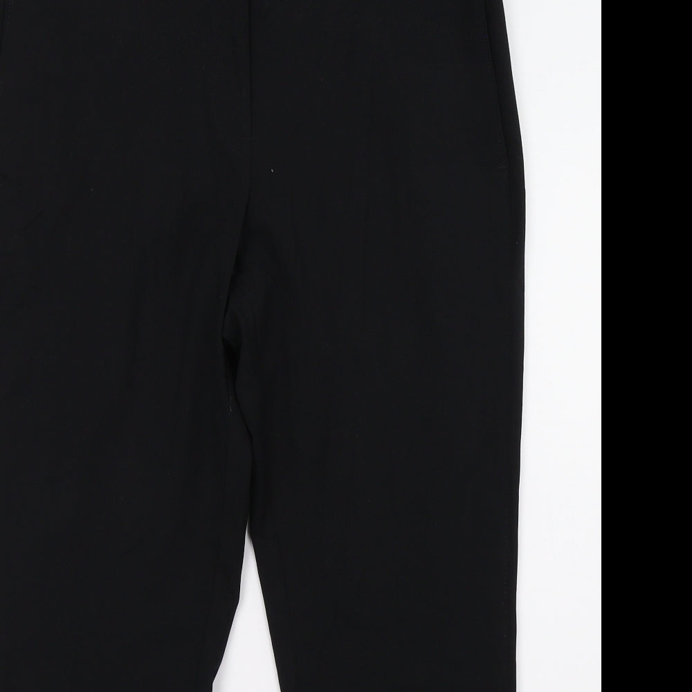Marks and Spencer Womens Black   Trousers  Size 12 L28 in
