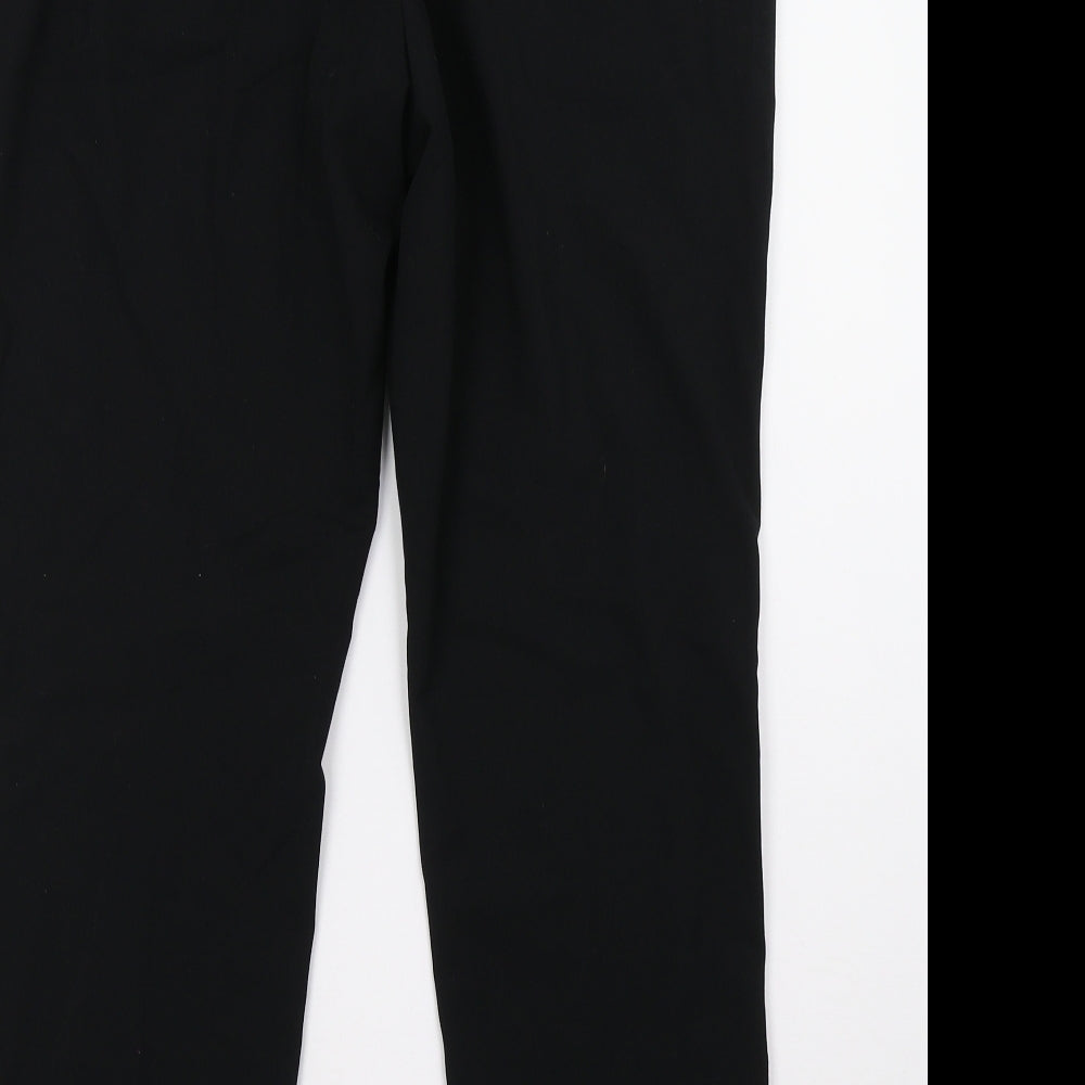Marks and Spencer Womens Black   Trousers  Size 12 L28 in