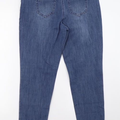 Sainsburys Womens Blue  Denim Straight Jeans Size 12 L29 in