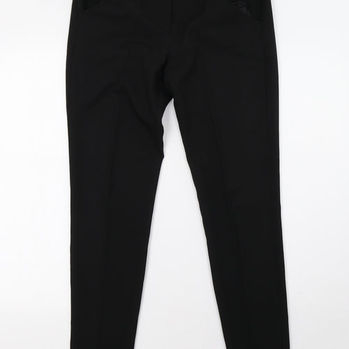 Select Womens Black   Trousers  Size 6 L30 in