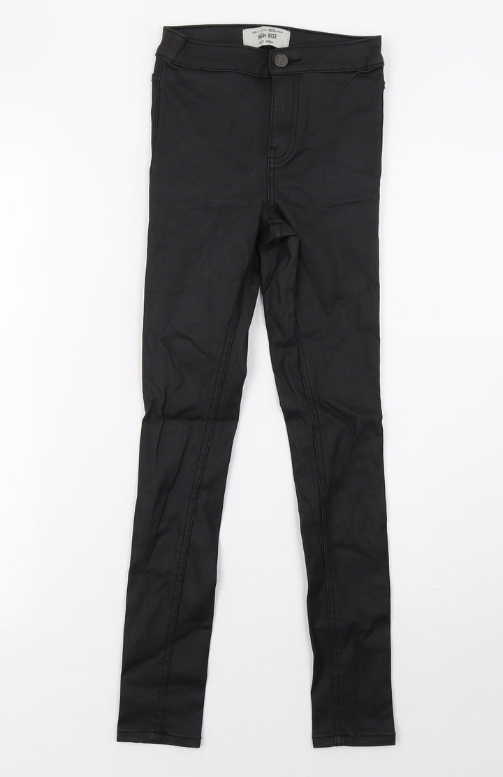 New Look Girls Black Skinny Jeans Size 11 Years