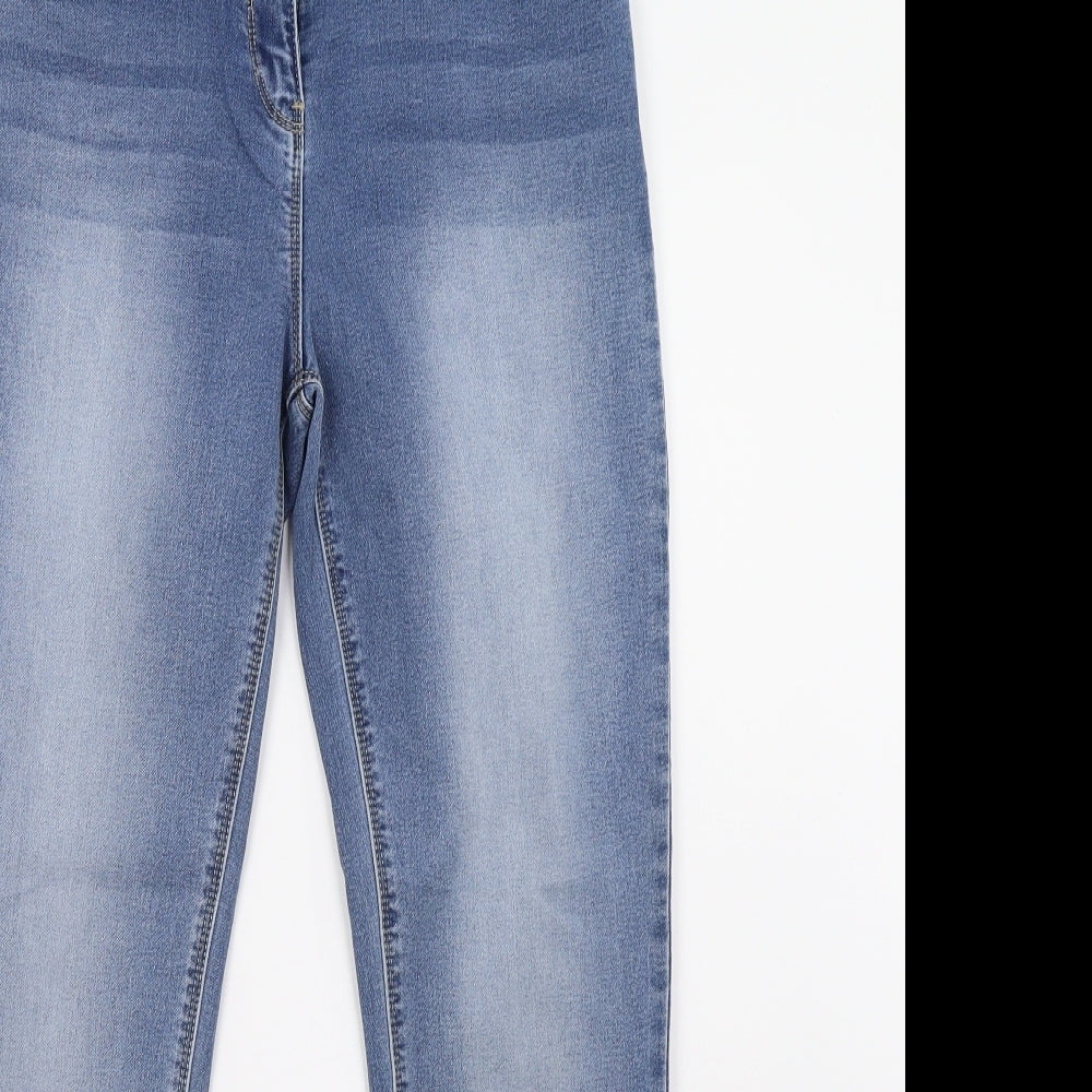 Matalan Womens Blue  Denim Straight Jeans Size 10 L28 in