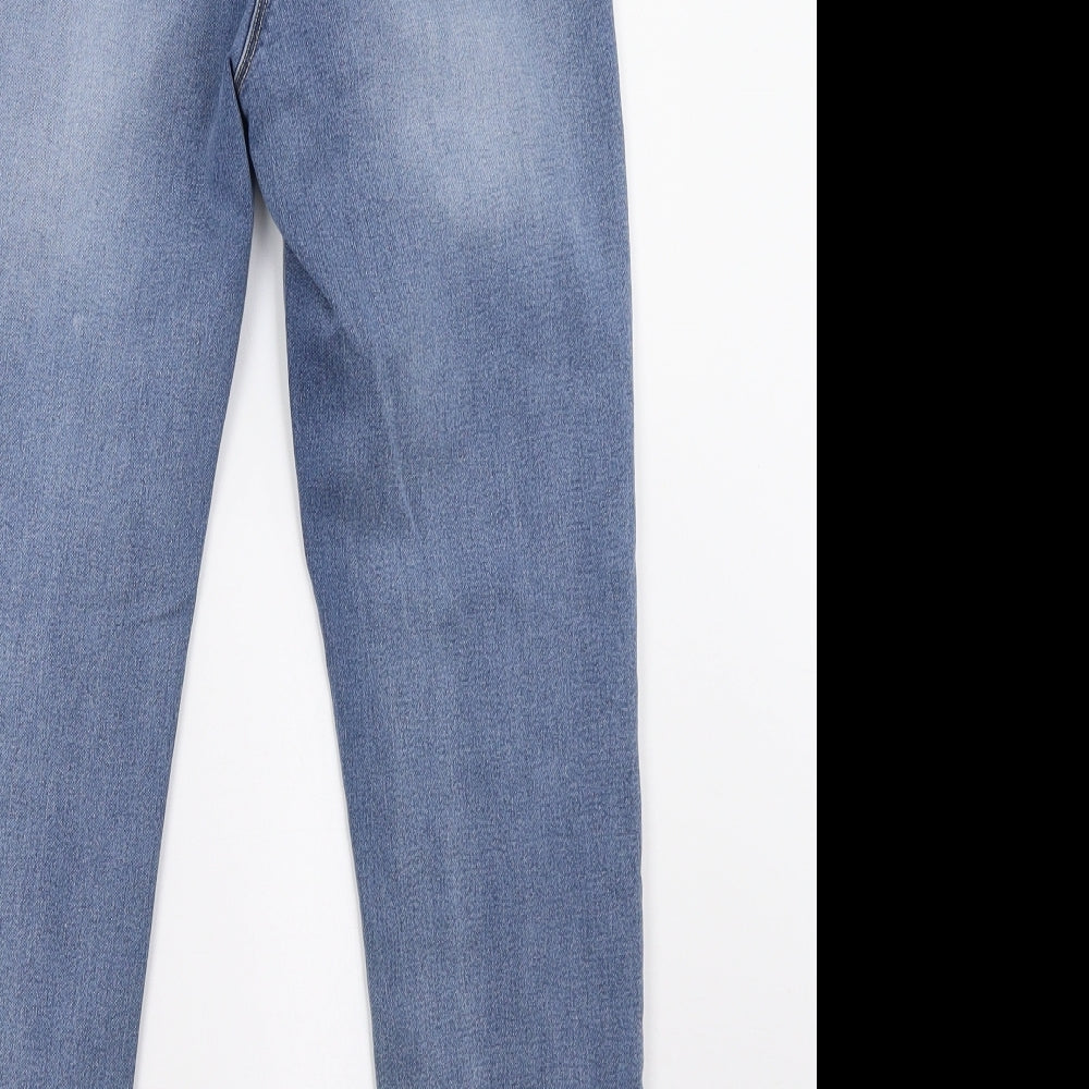 Matalan Womens Blue  Denim Straight Jeans Size 10 L28 in
