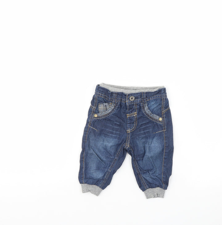 George Baby Blue  Denim Capri Jeans Size 3-6 Months