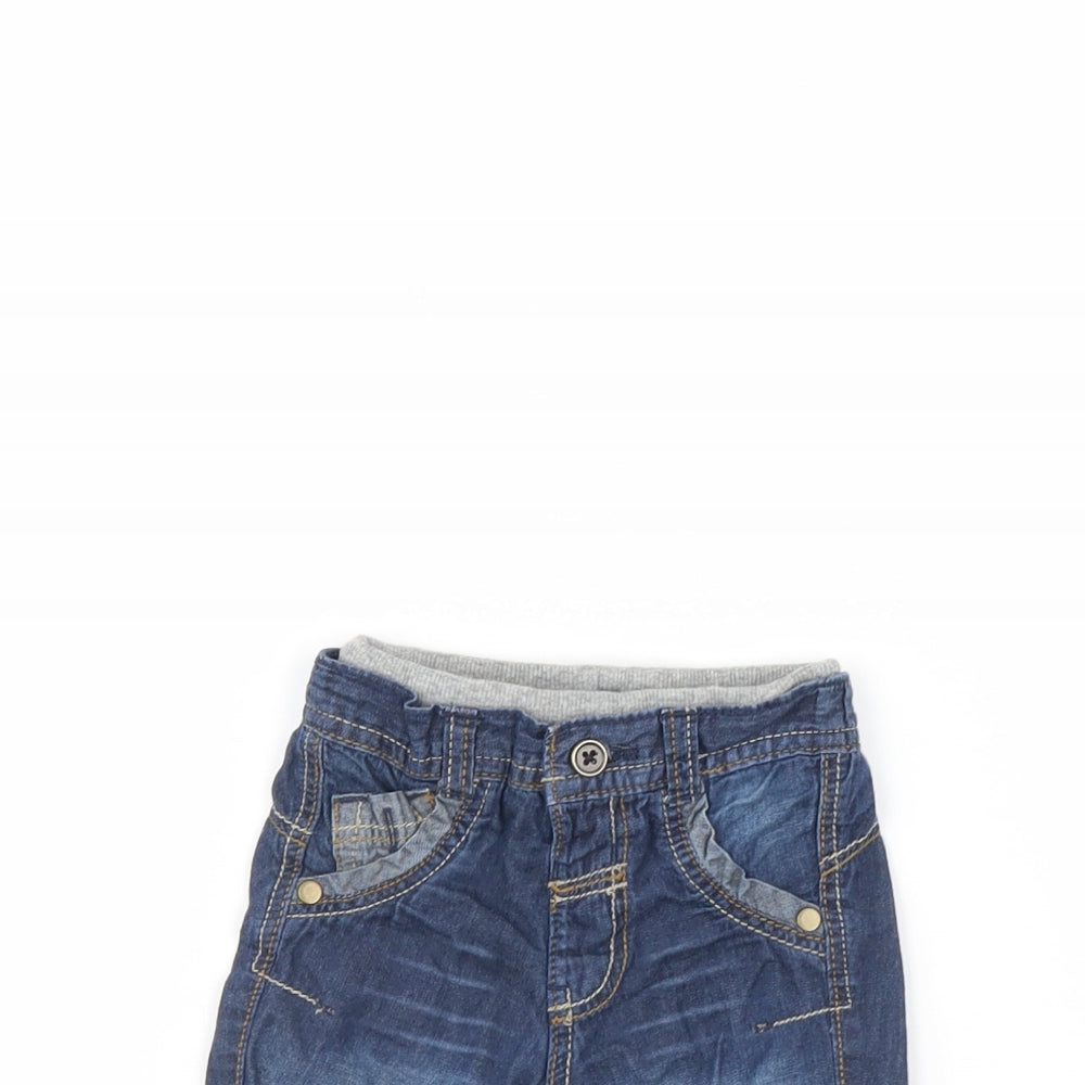 George Baby Blue  Denim Capri Jeans Size 3-6 Months