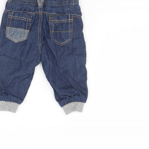 George Baby Blue  Denim Capri Jeans Size 3-6 Months