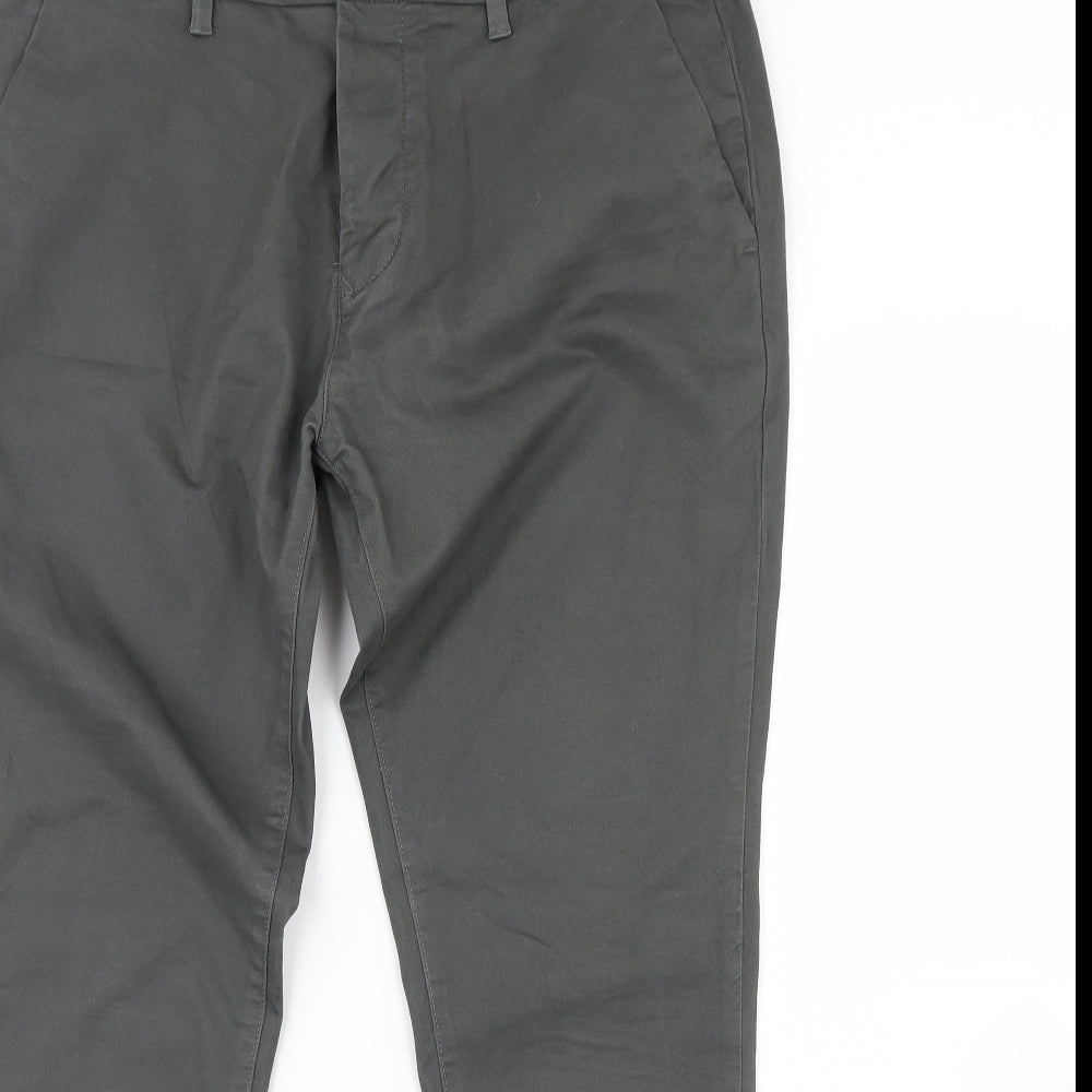 NEXT Mens Grey   Chino Trousers Size 36 L30 in