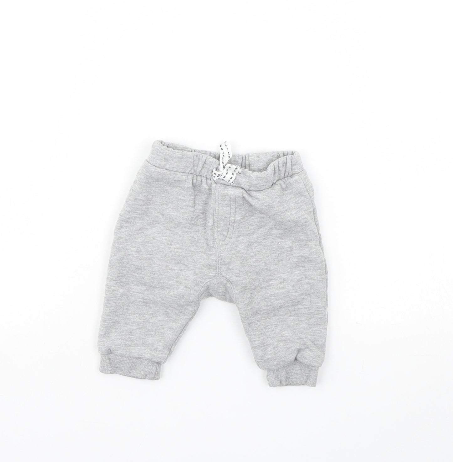 Nutmeg Baby Grey   Jogger Trousers Size 0-3 Months