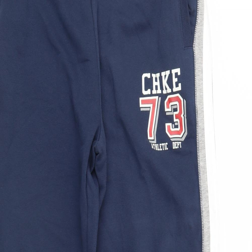 Cherokee Mens Blue   Jogger Trousers Size M L33 in