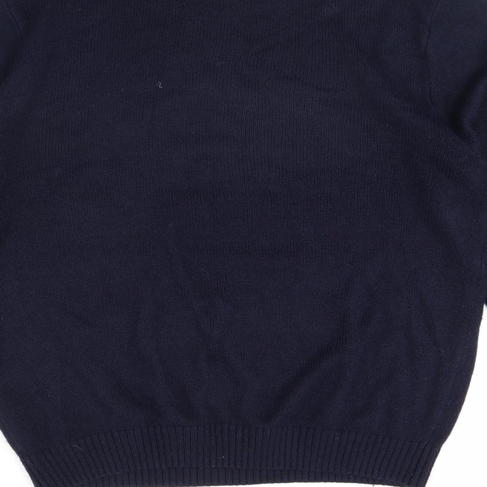 George Mens Blue   Pullover Jumper Size M  - Christmas jumper