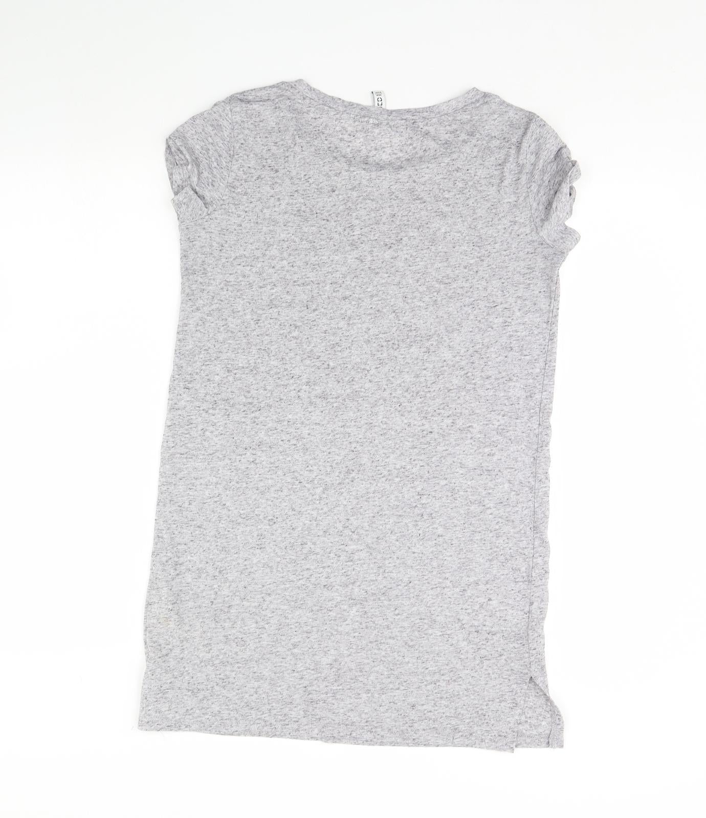 Divided Womens Grey   Basic T-Shirt Size XS