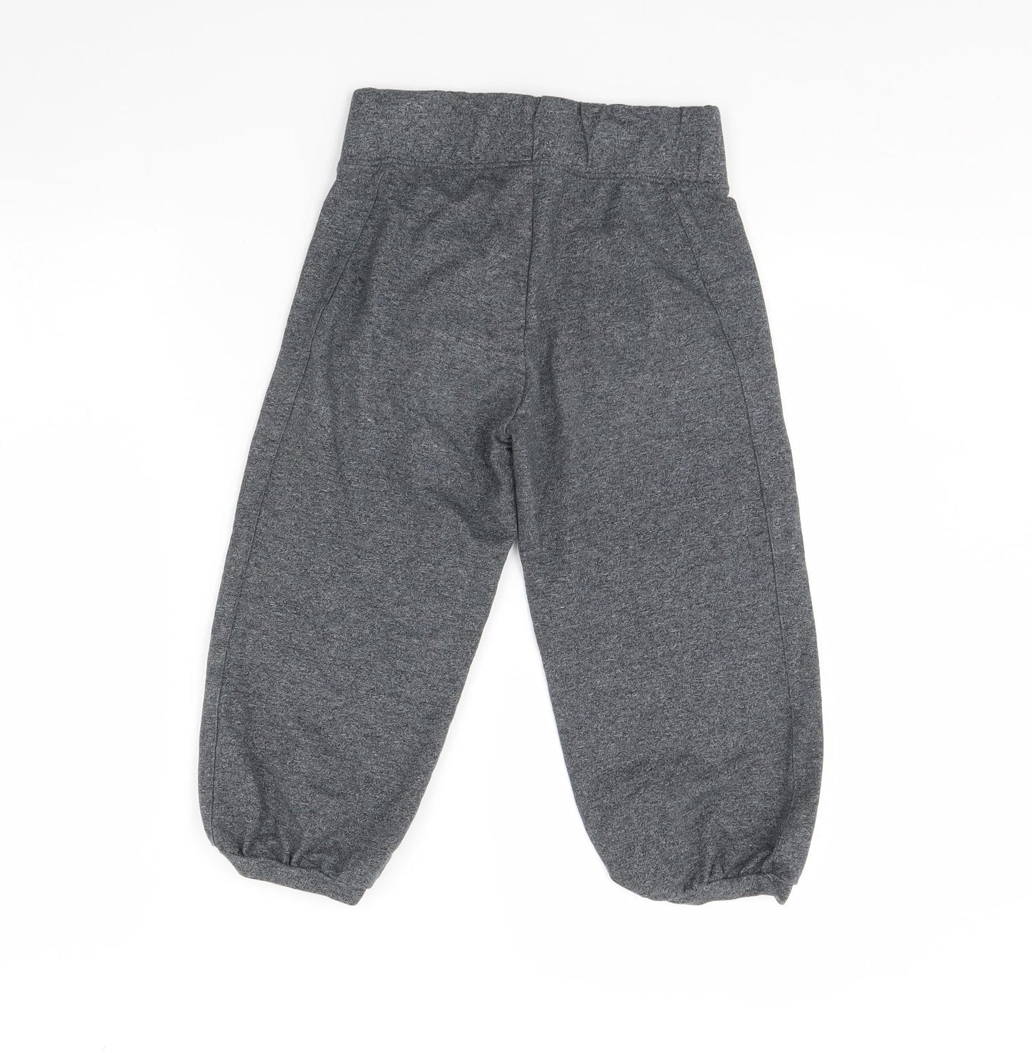 H&M Womens Grey   Cropped Trousers Size XS L20 in