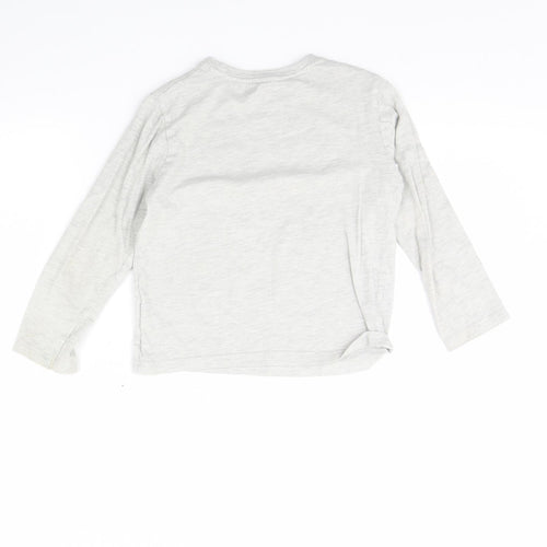 Primark Boys Grey   Basic T-Shirt Size 6 Years  - New york