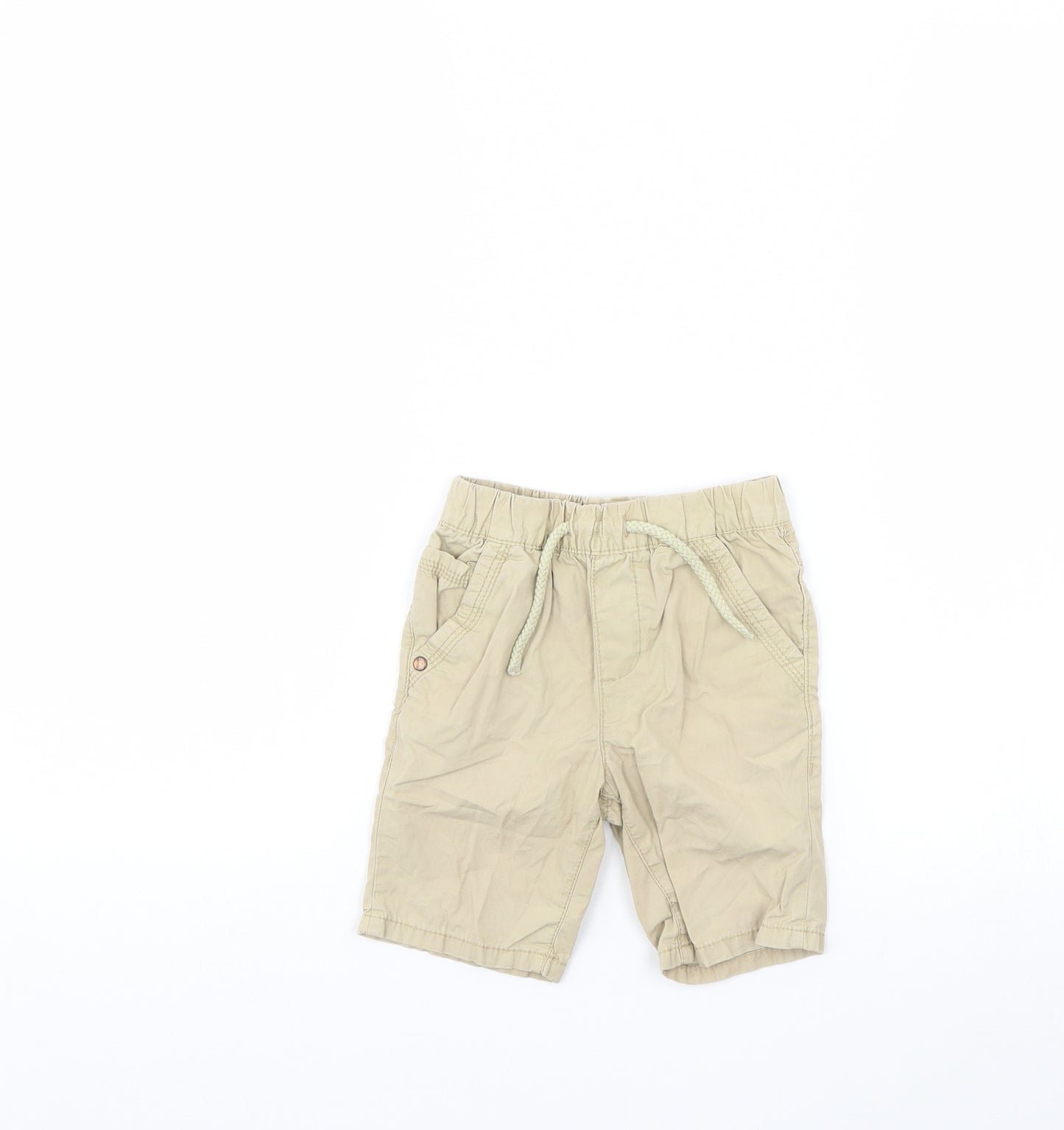 NEXT Boys Beige   Chino Shorts Size 2 Years