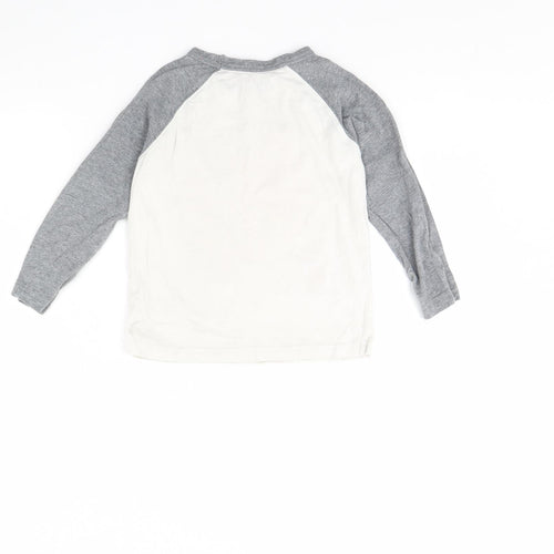 Joules Boys White   Basic T-Shirt Size 5 Years